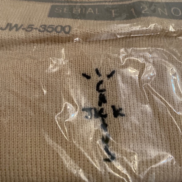 Travis Scott Cactus Jack CJ System I Beanie Beige - Picture 2 of 5